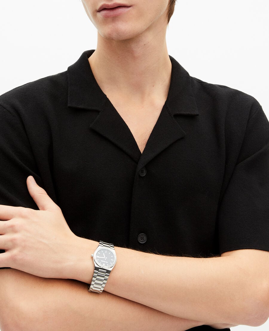 The Kooples M SILVER watch with the kooples silver