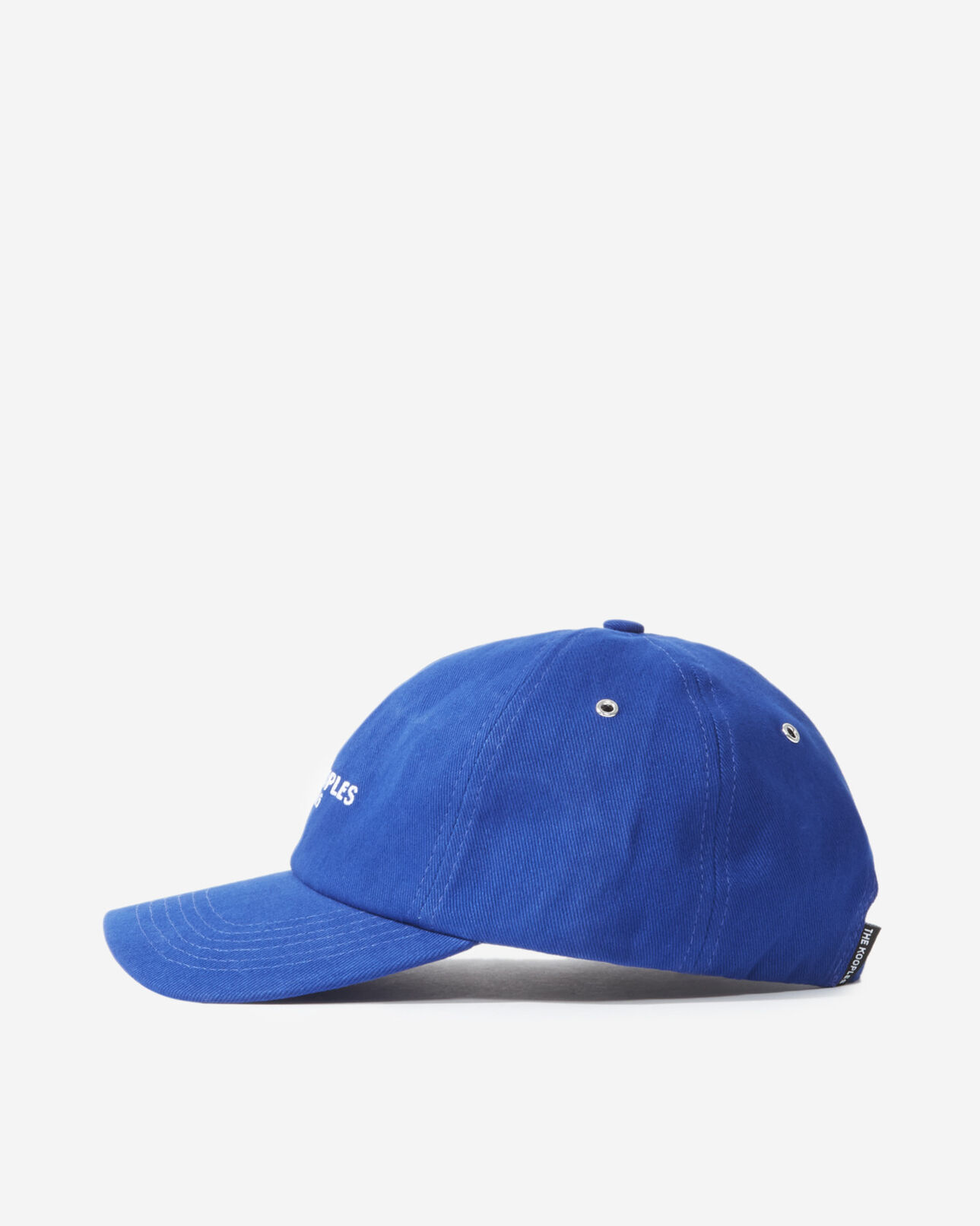 The Kooples MIXED NAVY blue cotton cap with white embroidered logo