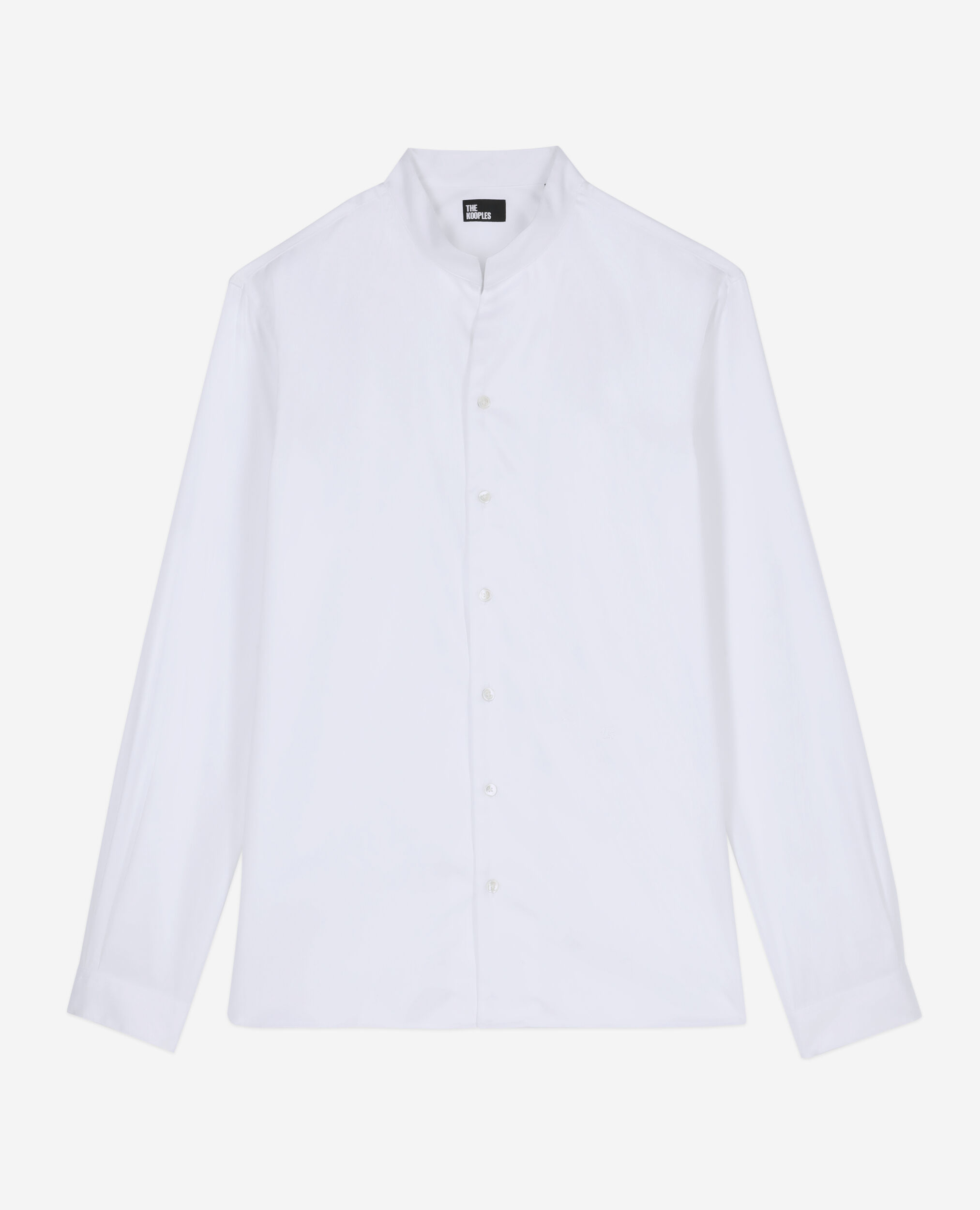 Camisa formal blanca twill, WHITE, hi-res image number null