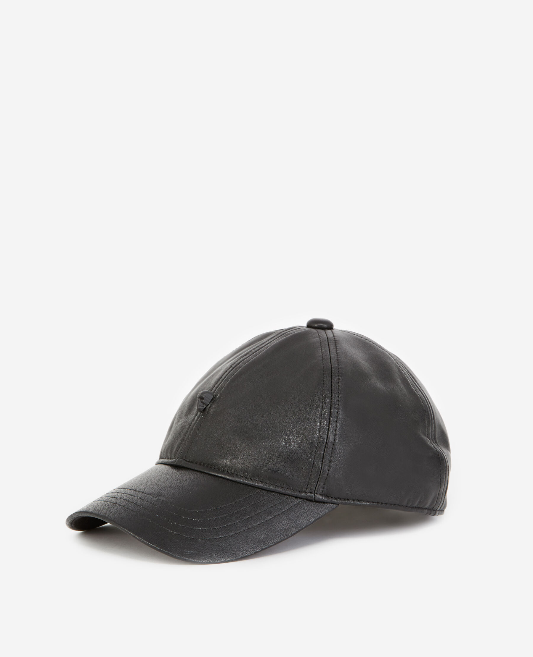All black leather cap outlet