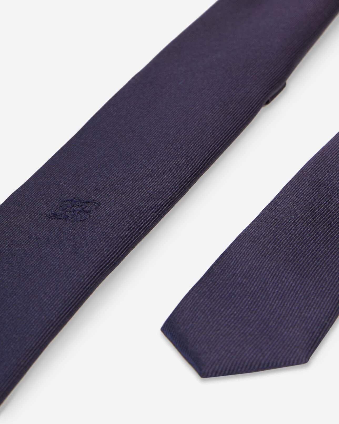 The Kooples HOMBRE NAVY corbata de seda azul marino