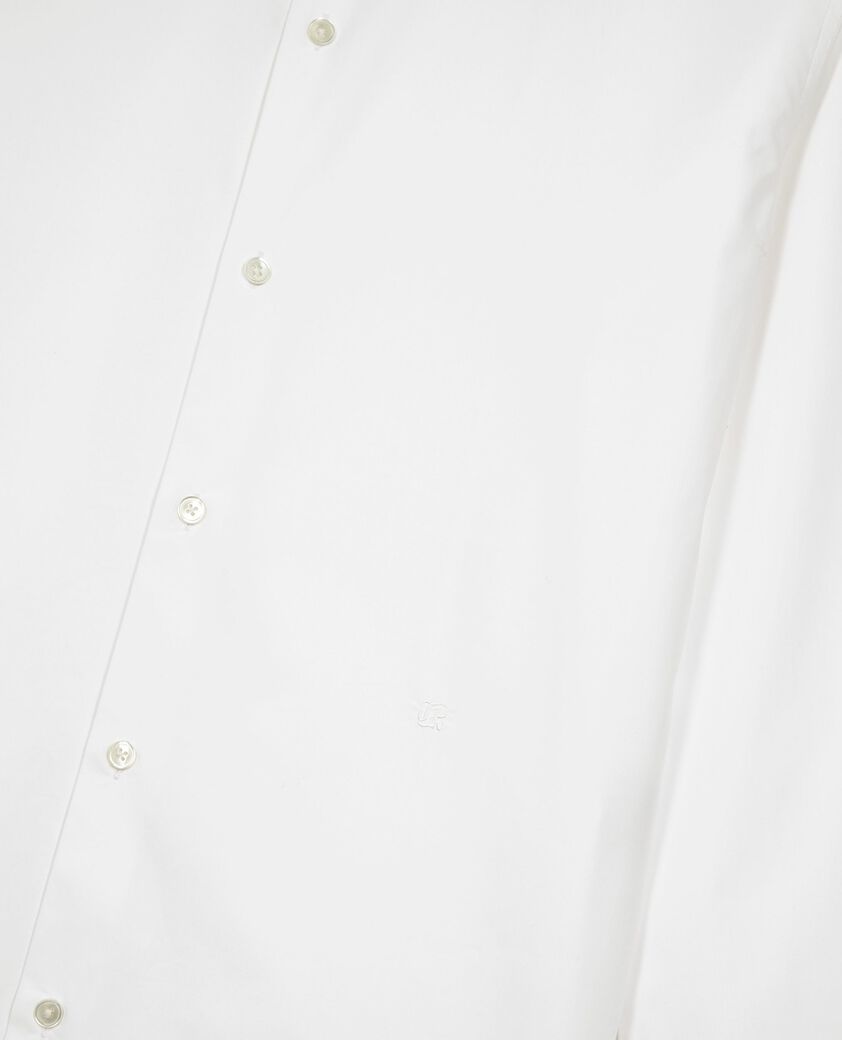 The Kooples HERREN WHITE weißes formelles hemd mit offizierskragen