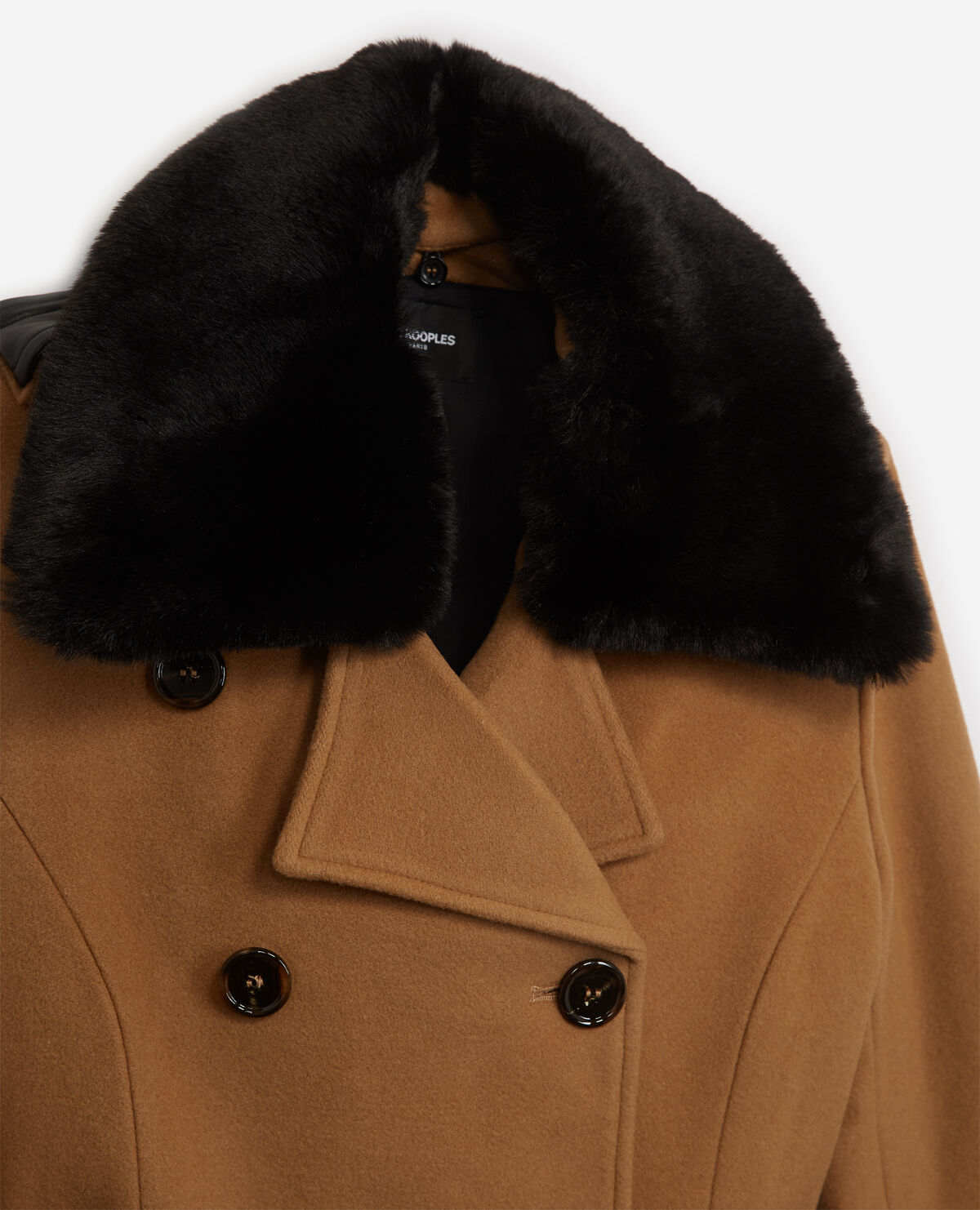Kooples camel coat online