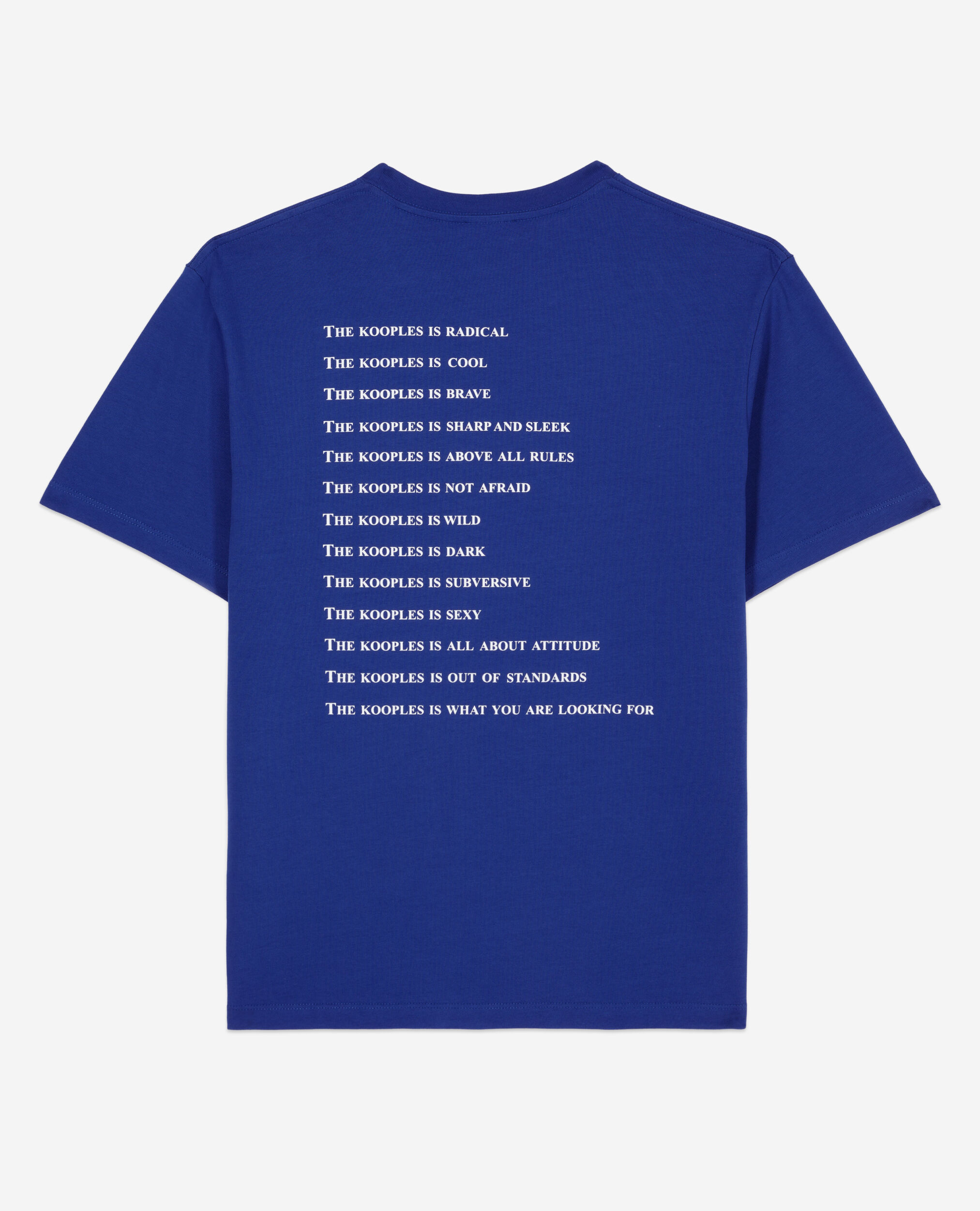 Electric blue What is t-shirt, OCEAN, hi-res image number null