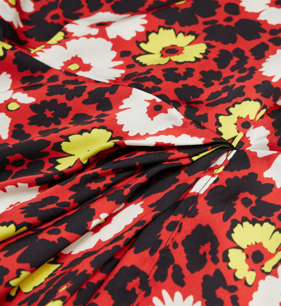 Floral print long dress The Kooples US