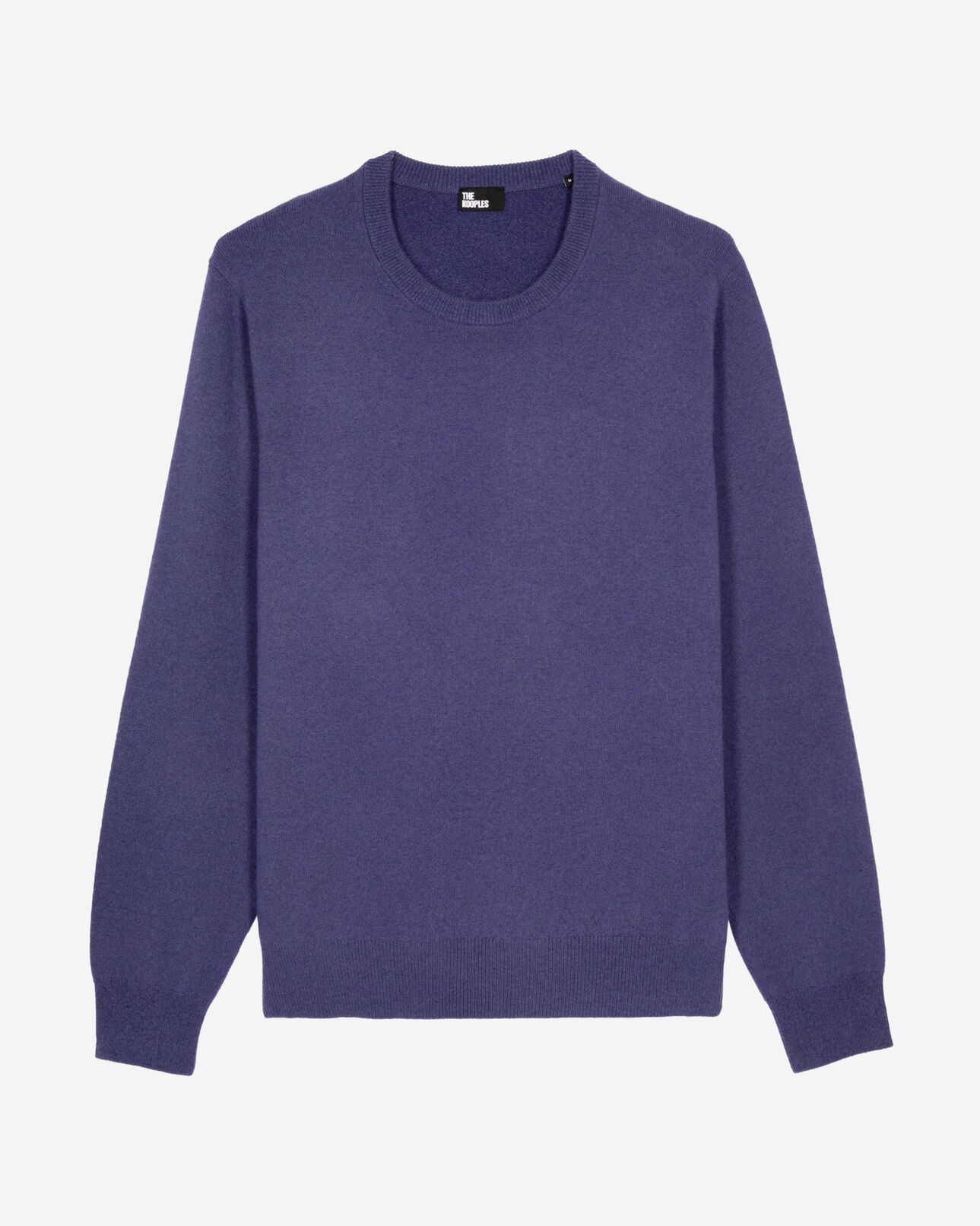 The Kooples HERREN BLUE ATLANTIQUE blauer kaschmirpullover