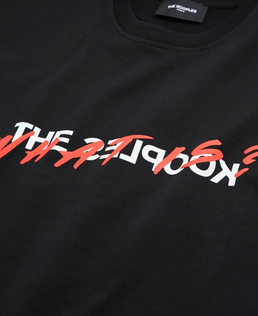 The Kooples HOMME BLACK t-shirt what is noir
