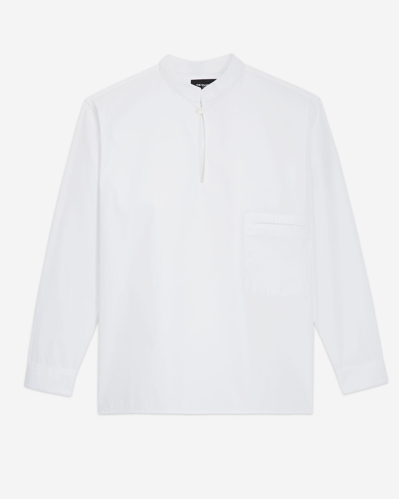 The Kooples FEMME WHITE chemise en coton blanche