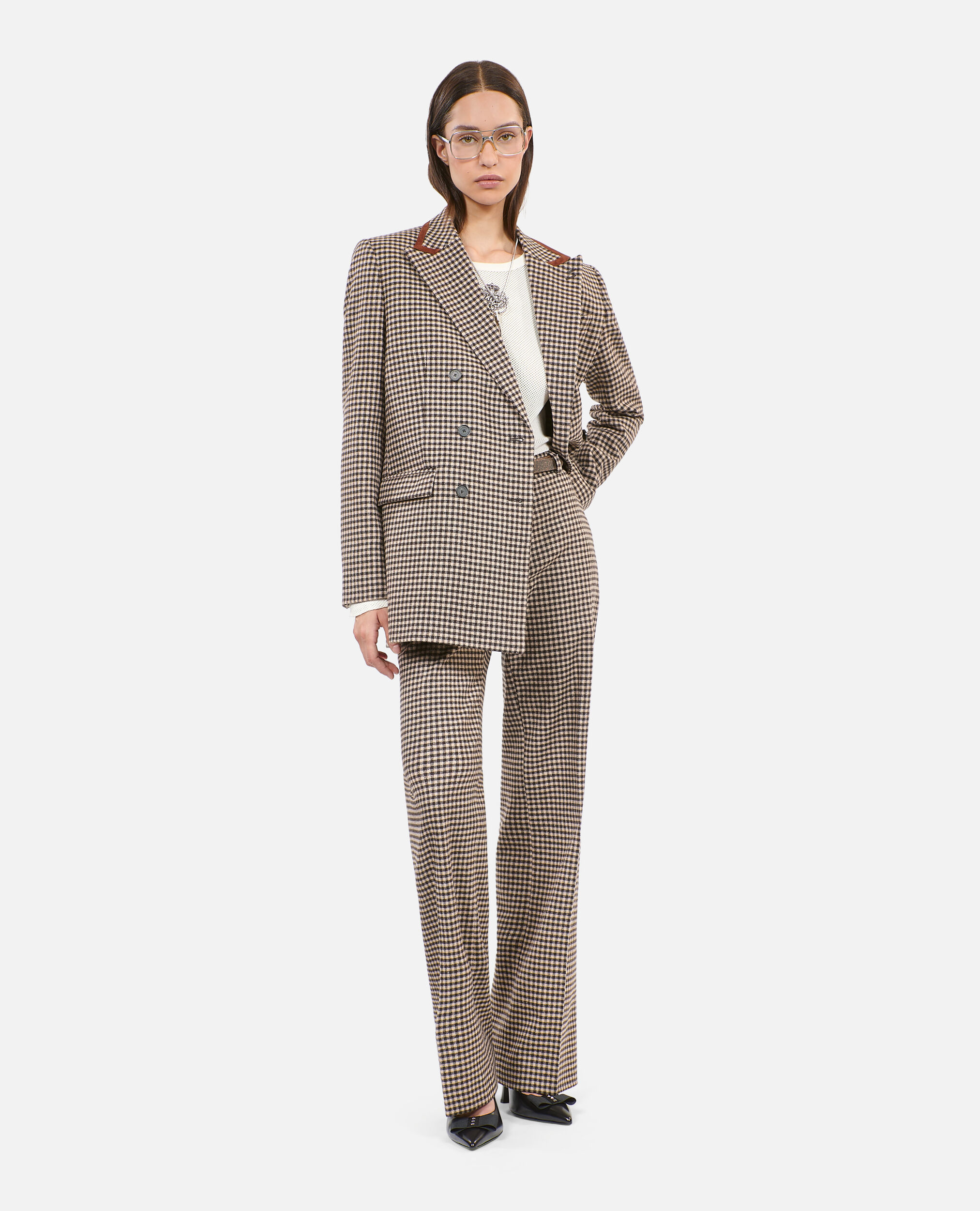 Pantalon carreaux vichy femme online