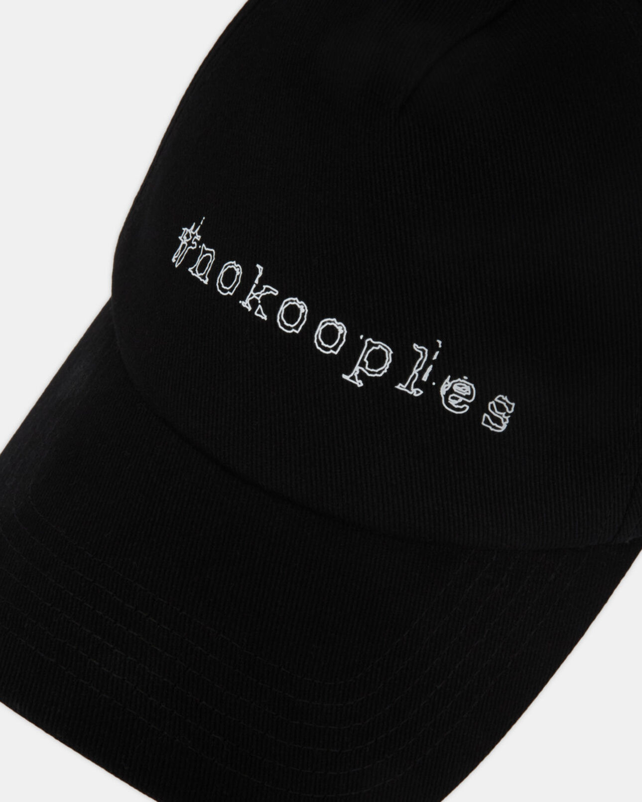 The Kooples MIXED BLACK the kooples logo cap
