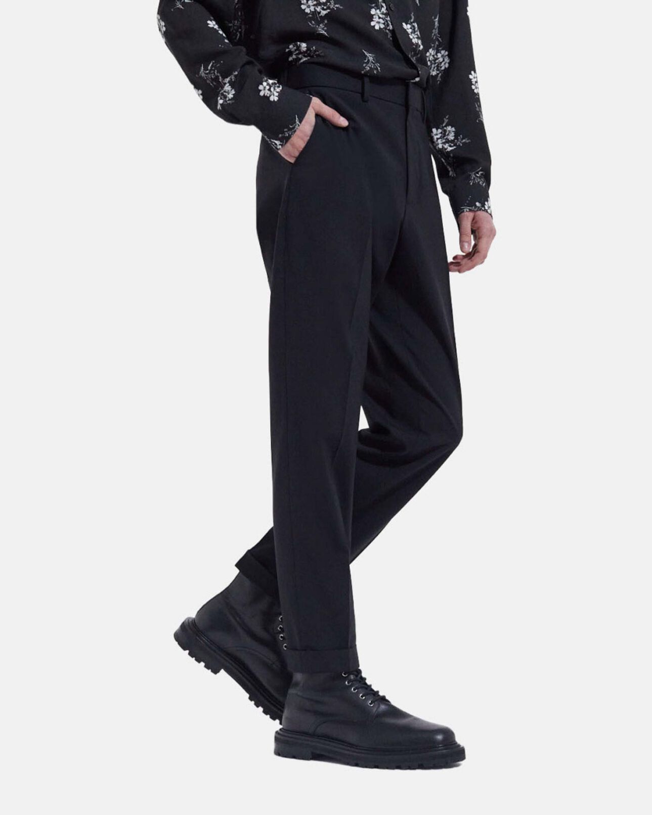 The Kooples HERREN BLACK anzughose schwarz