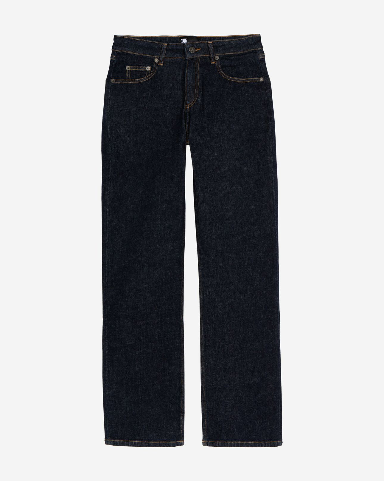 The Kooples WOMEN BLUE ELECTRIC dark blue straight jeans