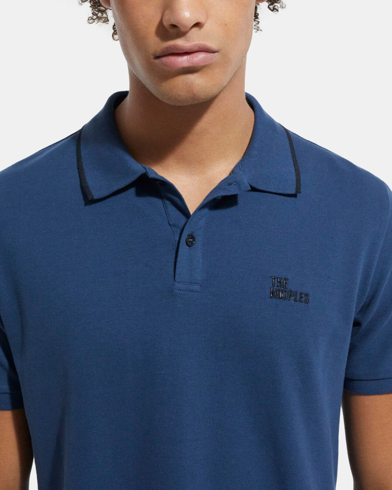 The Kooples MEN NAVY navy blue classic polo