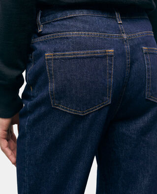 The Kooples H BLUE BRUT straight-cut blue jeans
