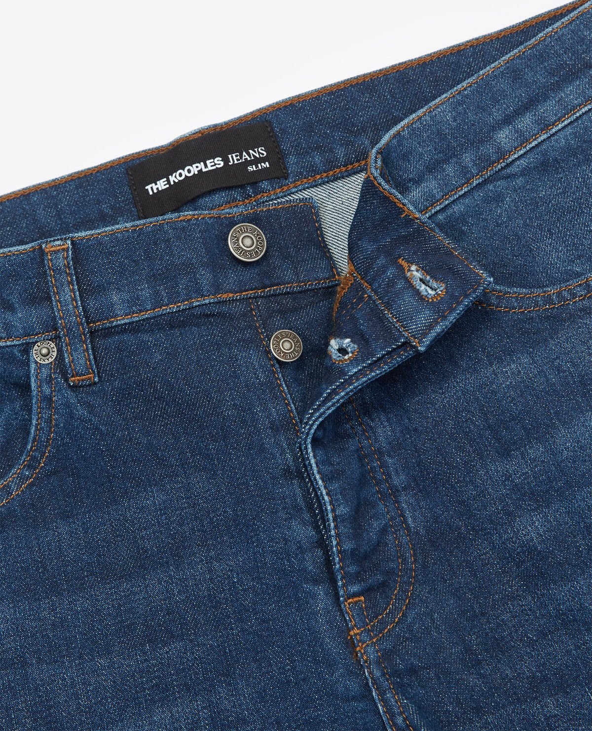 Jeans with leather pockets outlet