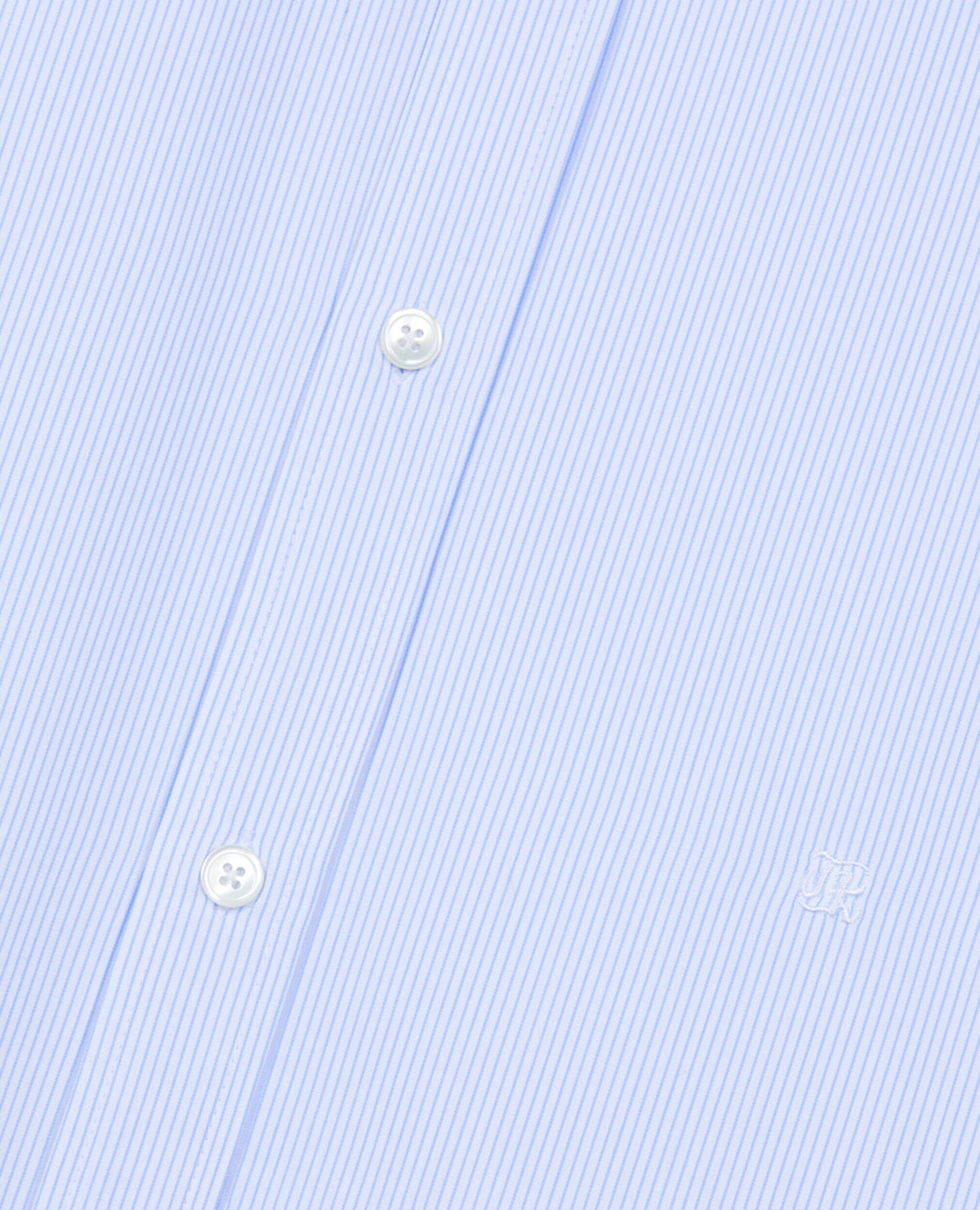 White striped formal shirt, BLUE WHITE, hi-res image number null