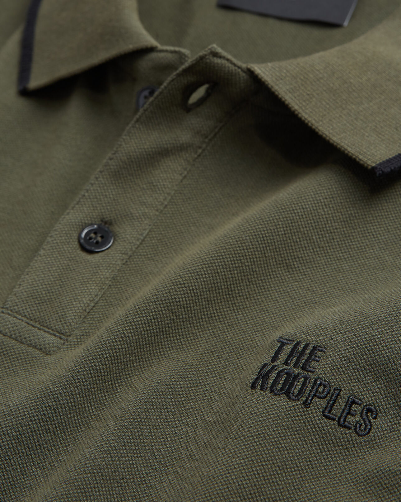 The Kooples MEN FORET khaki classic polo