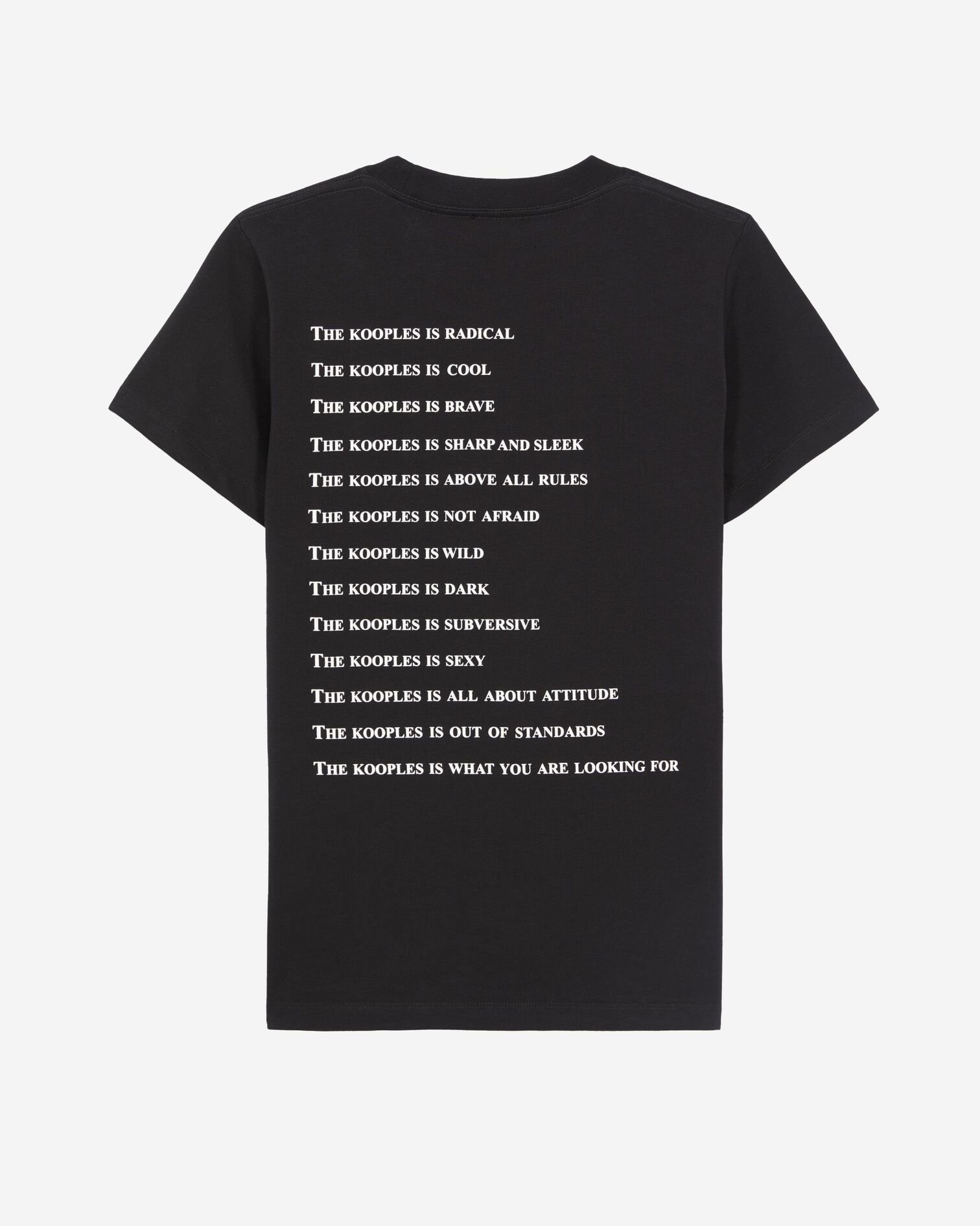 T-shirt What is effet néon noir, BLACK, hi-res image number null