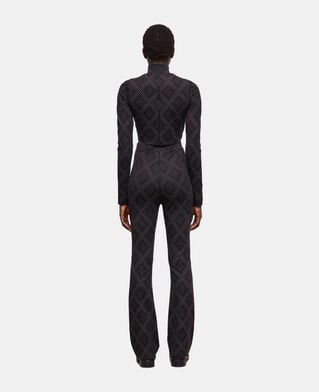 The Kooples DAMEN BLACK schwarzes top mit strassbesatz