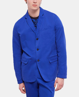 The Kooples HOMME BLUE veste bleue en coton