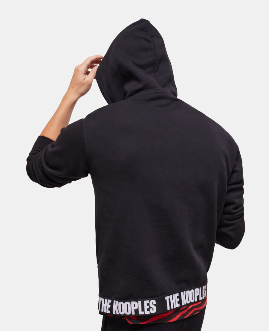 the kooples black logo sweatshirt