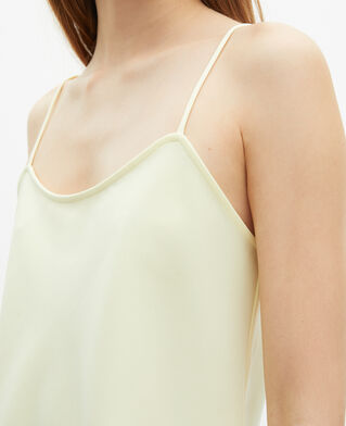 The Kooples WOMEN YELLOW light yellow camisole