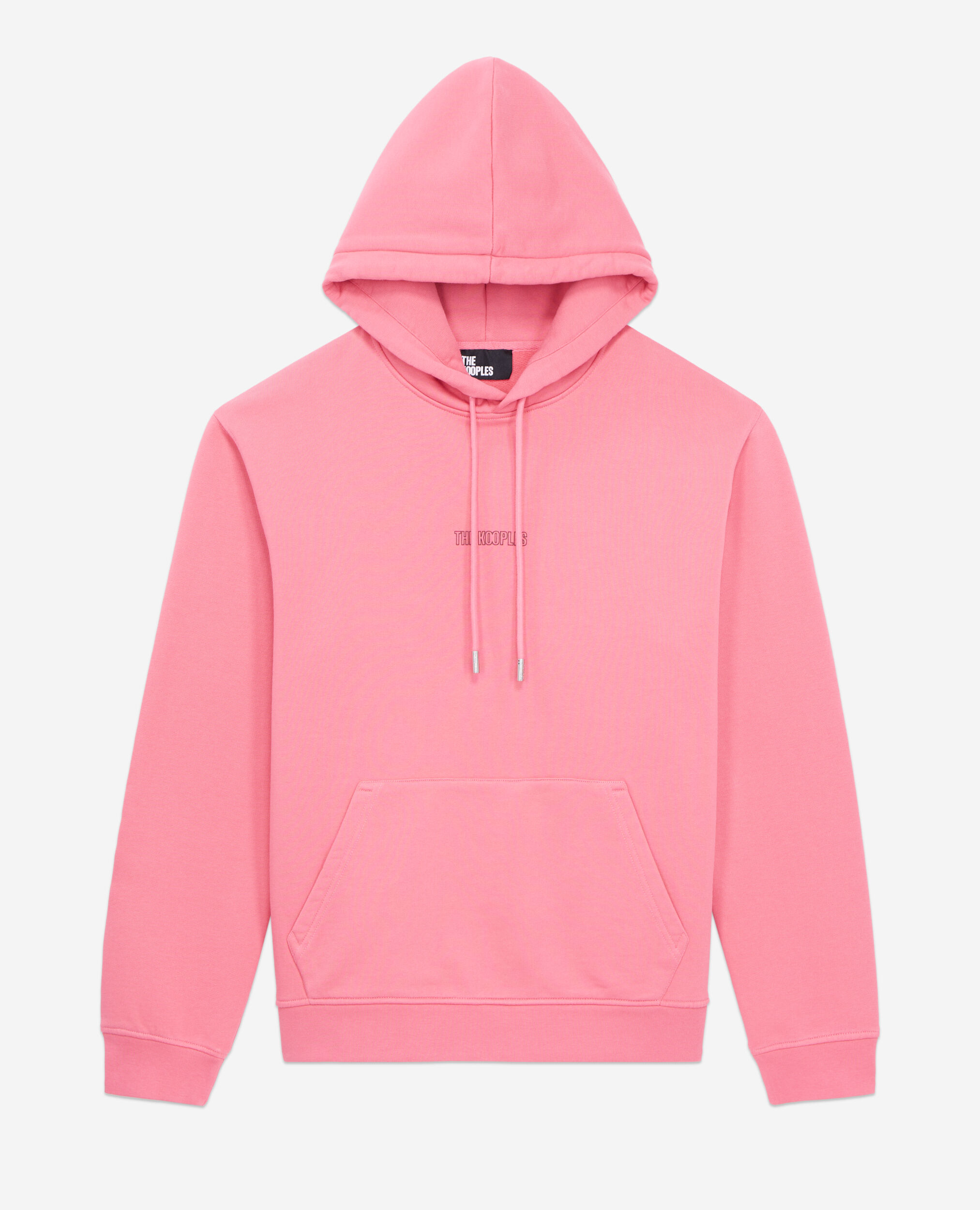 Pink hoodie and denim jacket clearance