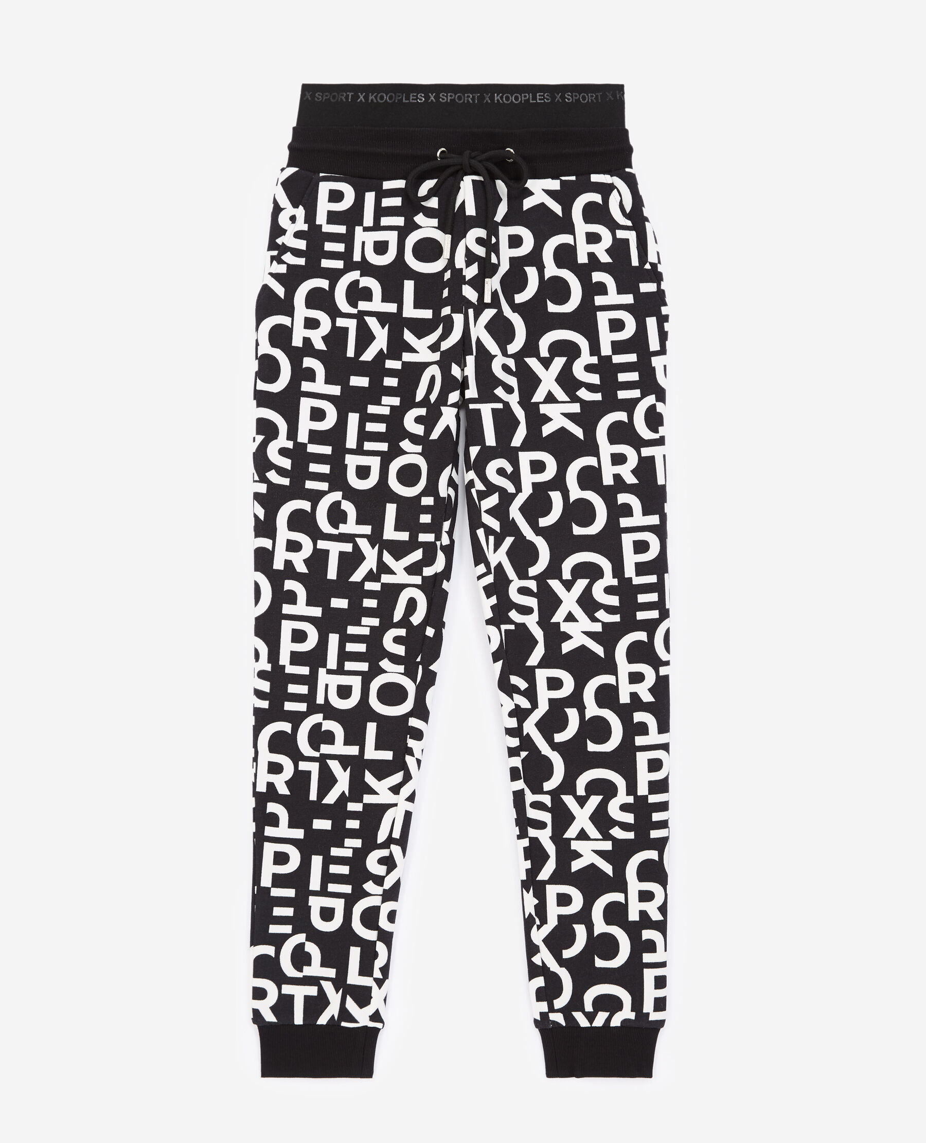 Black and white joggers outlet womens