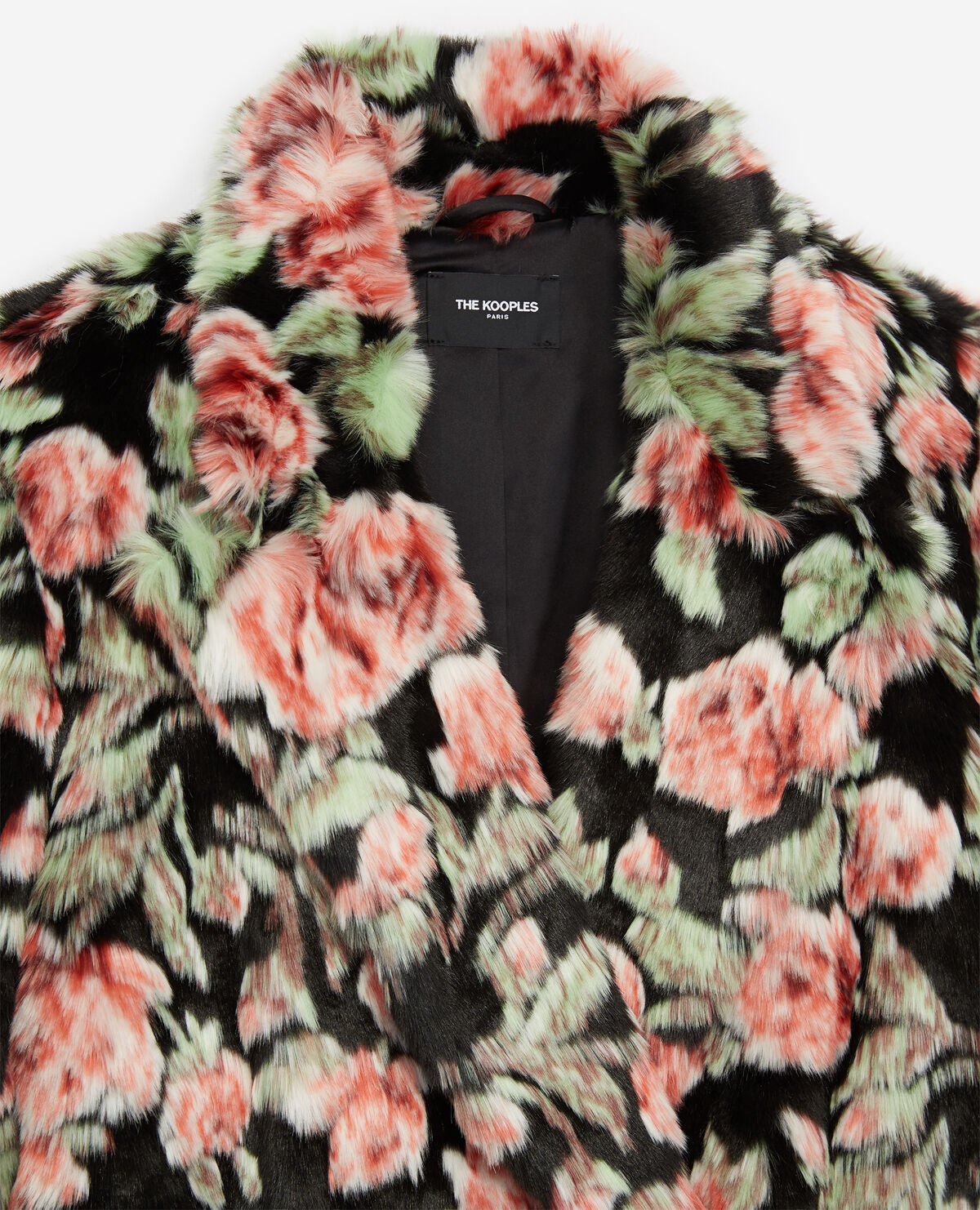 Manteau Fausse Fourrure motifs
