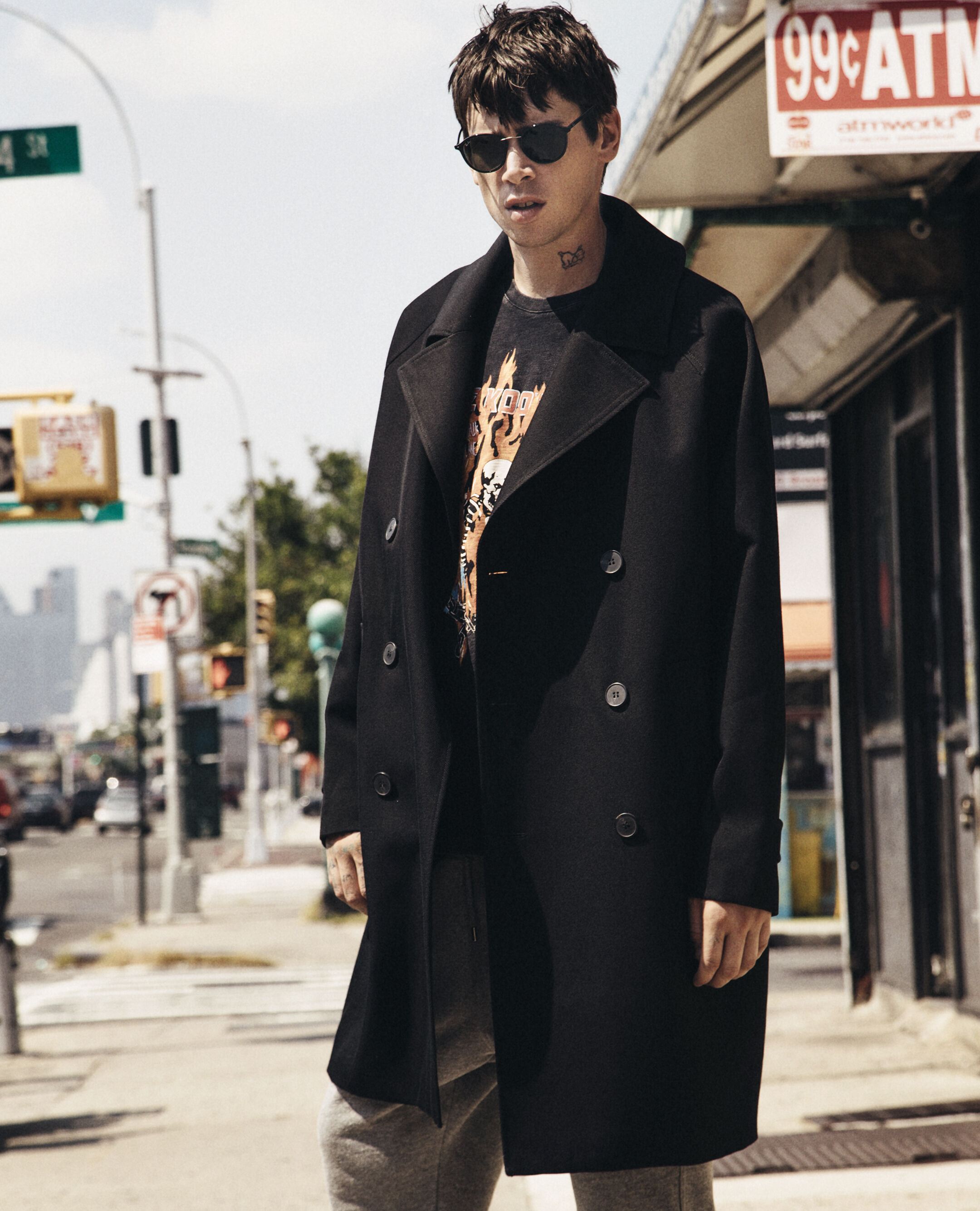 Kooples trench cheap coat