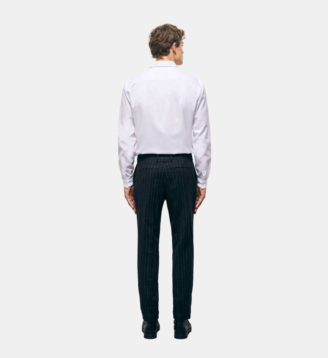 Stripe shop suit pants