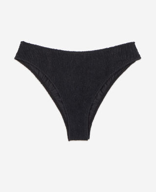 The Kooples F BLACK the kooples x luz scalloped swimsuit bottoms black