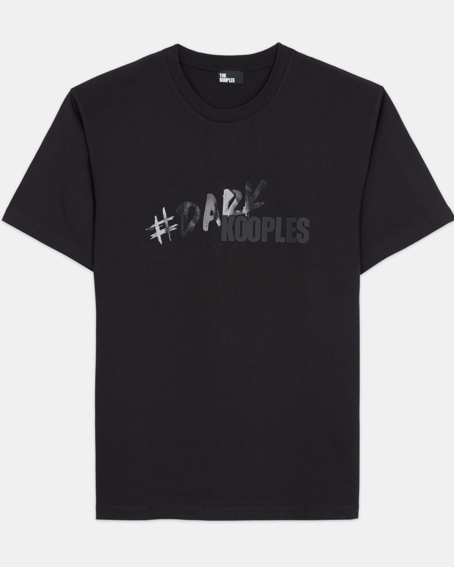 The Kooples logo T-shirt, BLACK, hi-res image number null