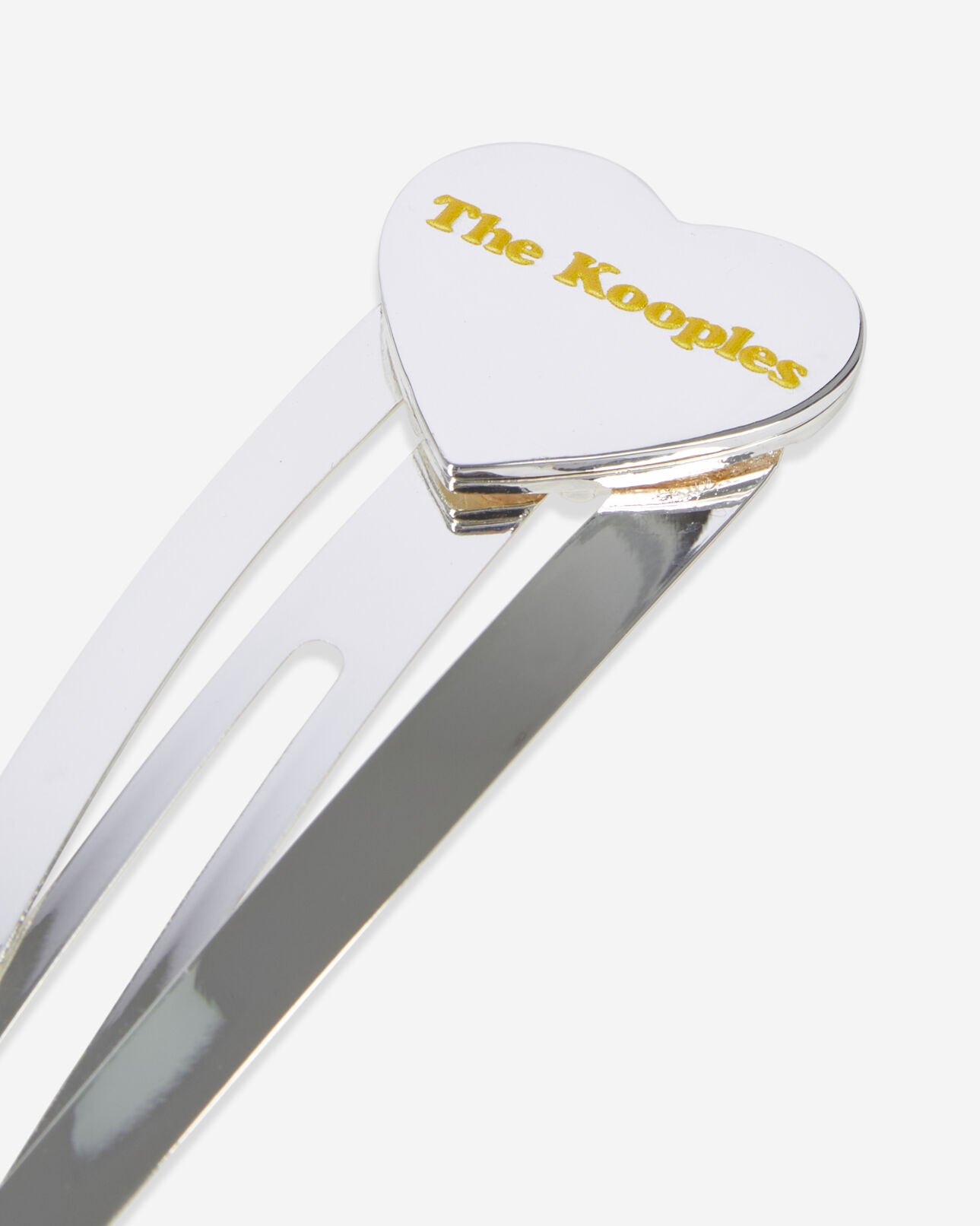 The Kooples WOMEN SILVER silver barrette bag charm