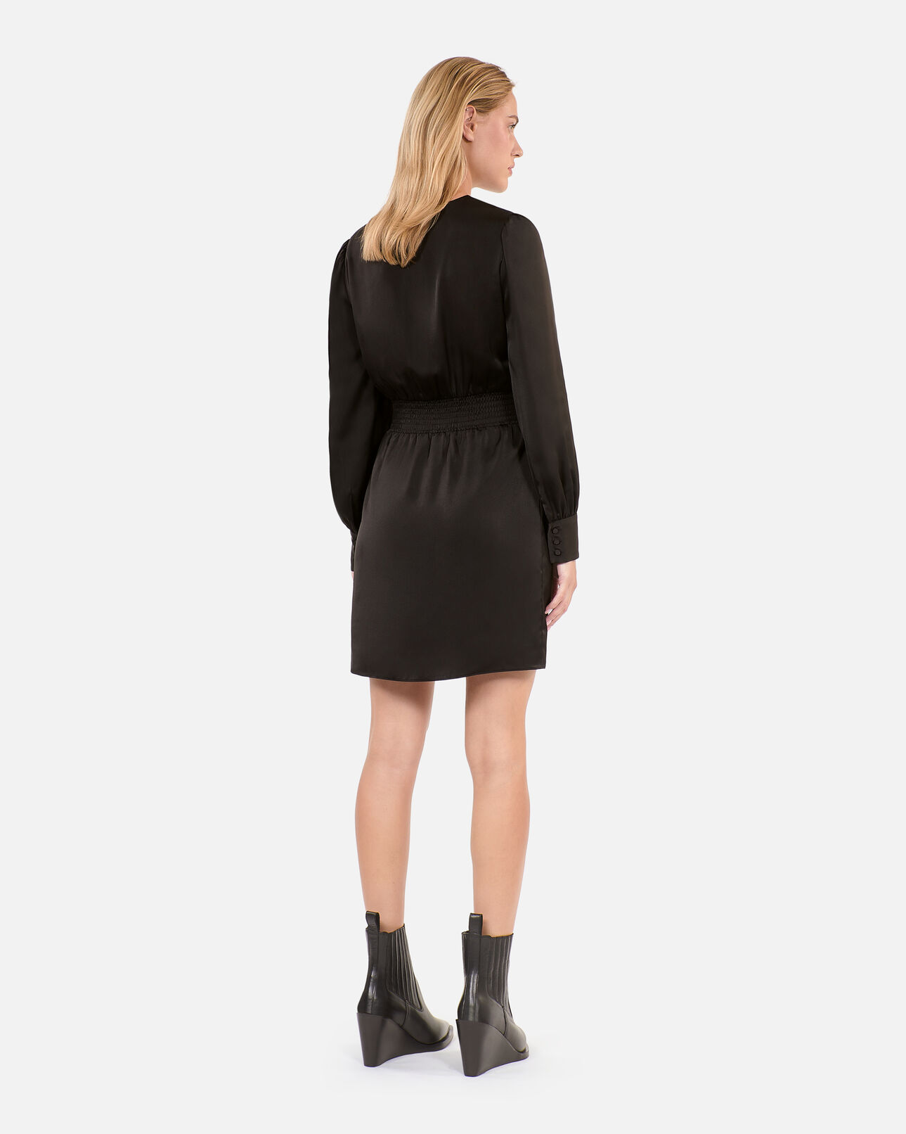 The Kooples WOMEN BLACK short black dress