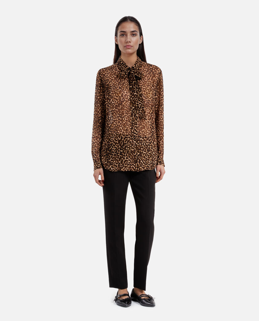 The Kooples WOMEN LEOPARD leopard print shirt