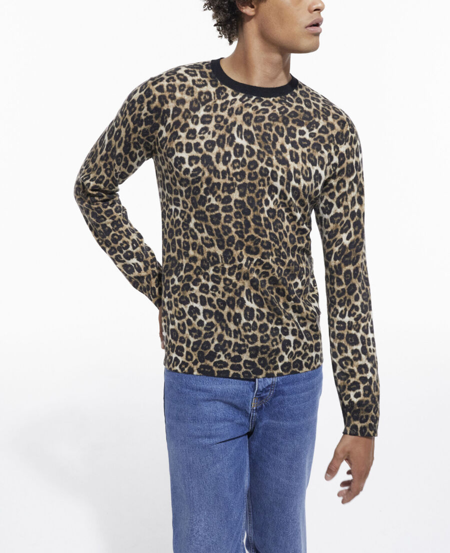 jersey de cachemira leopardo