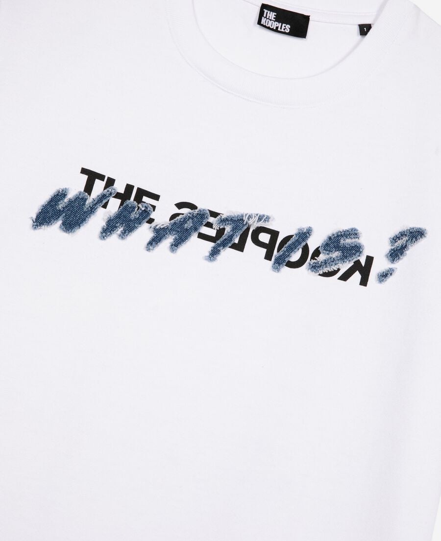 The Kooples F WHITE white what is t-shirt