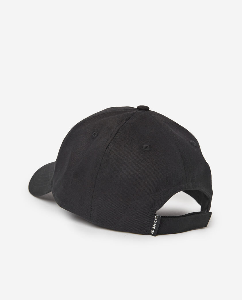 The Kooples HERREN BLACK schwarze kappe „what is“