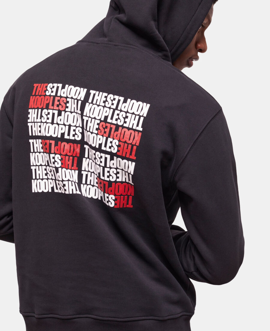 the kooples black logo sweatshirt
