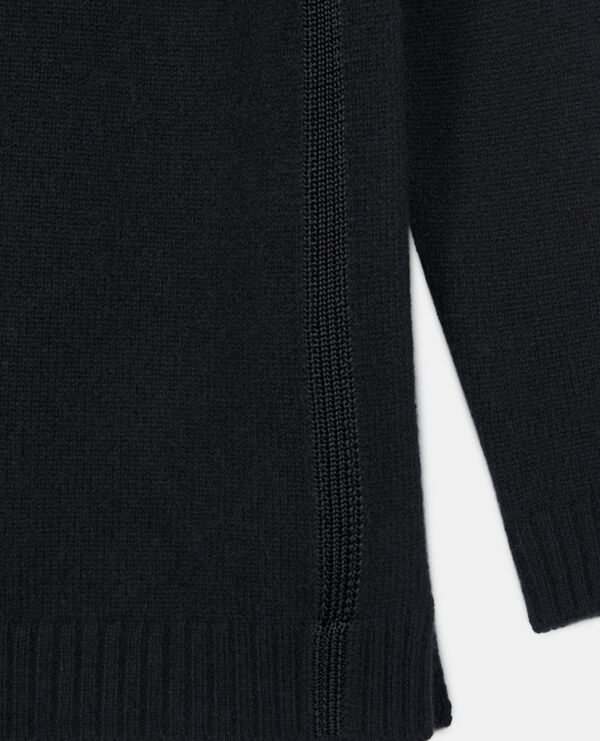 The Kooples FEMME BLACK pull en cachemire noir