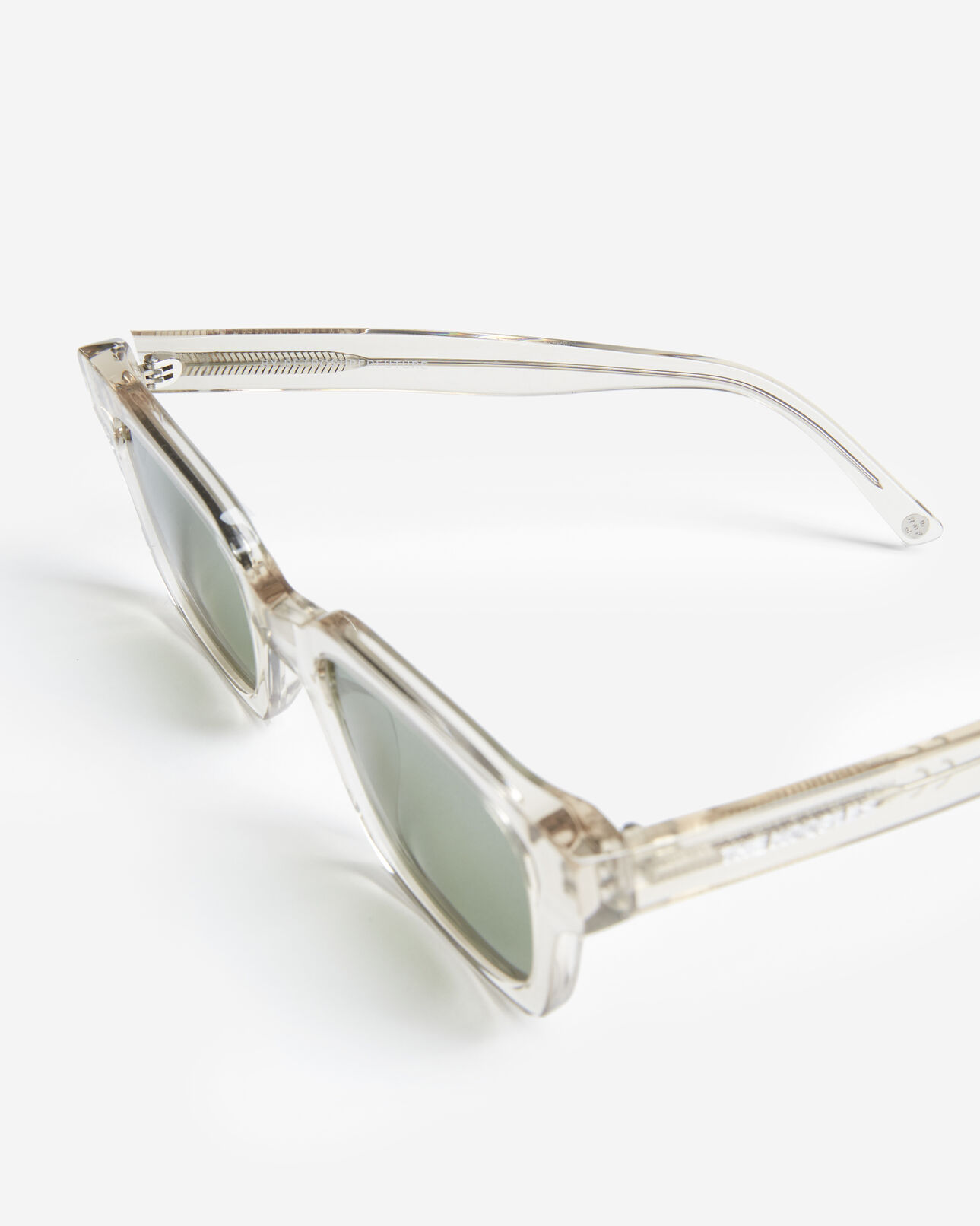 The Kooples WOMEN GREY transparent gray sunglasses