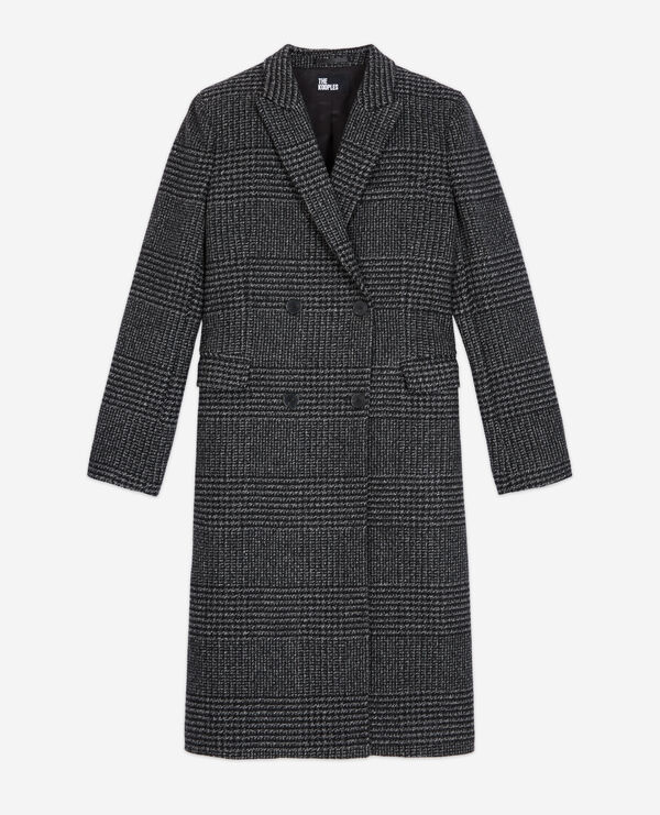gray wool coat