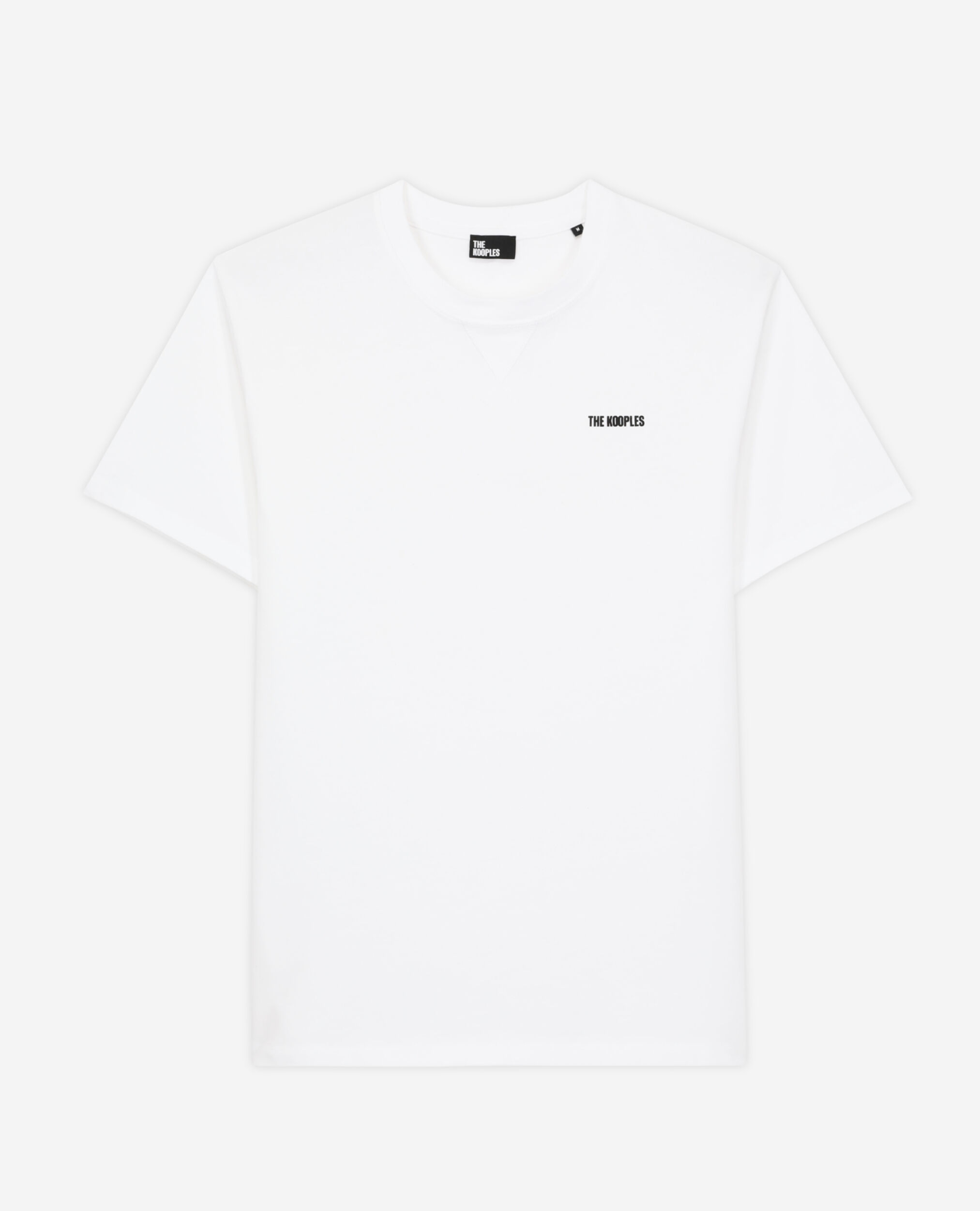 Men's the kooples white logo t-shirt, WHITE, hi-res image number null