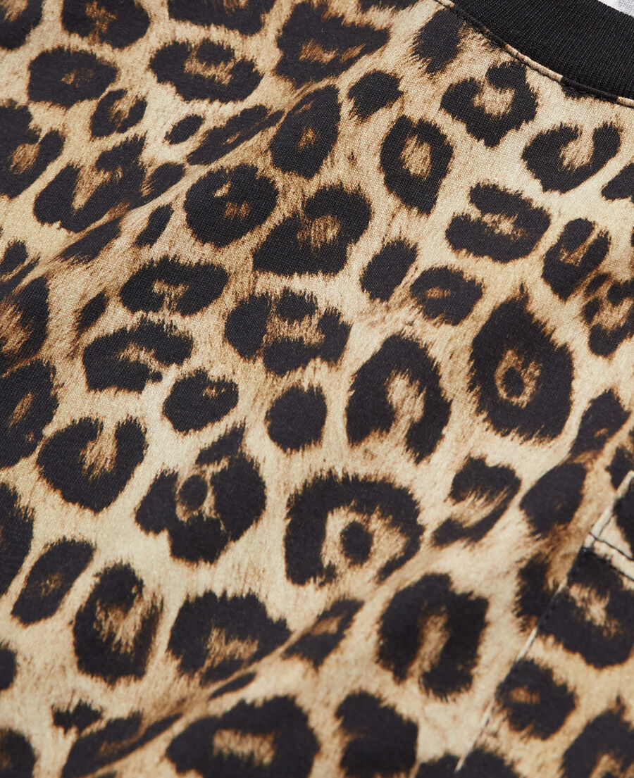 leopard print t-shirt