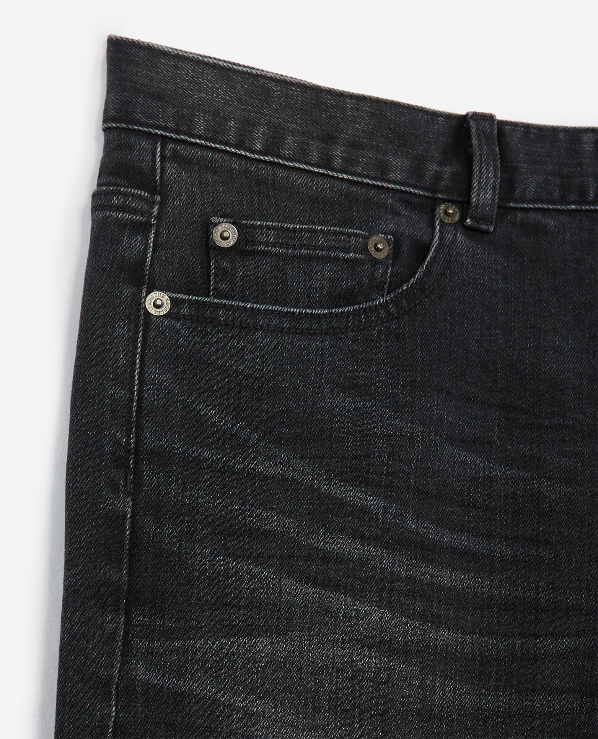 Slim-fit faded black jeans, BLACK WASHED, hi-res image number null