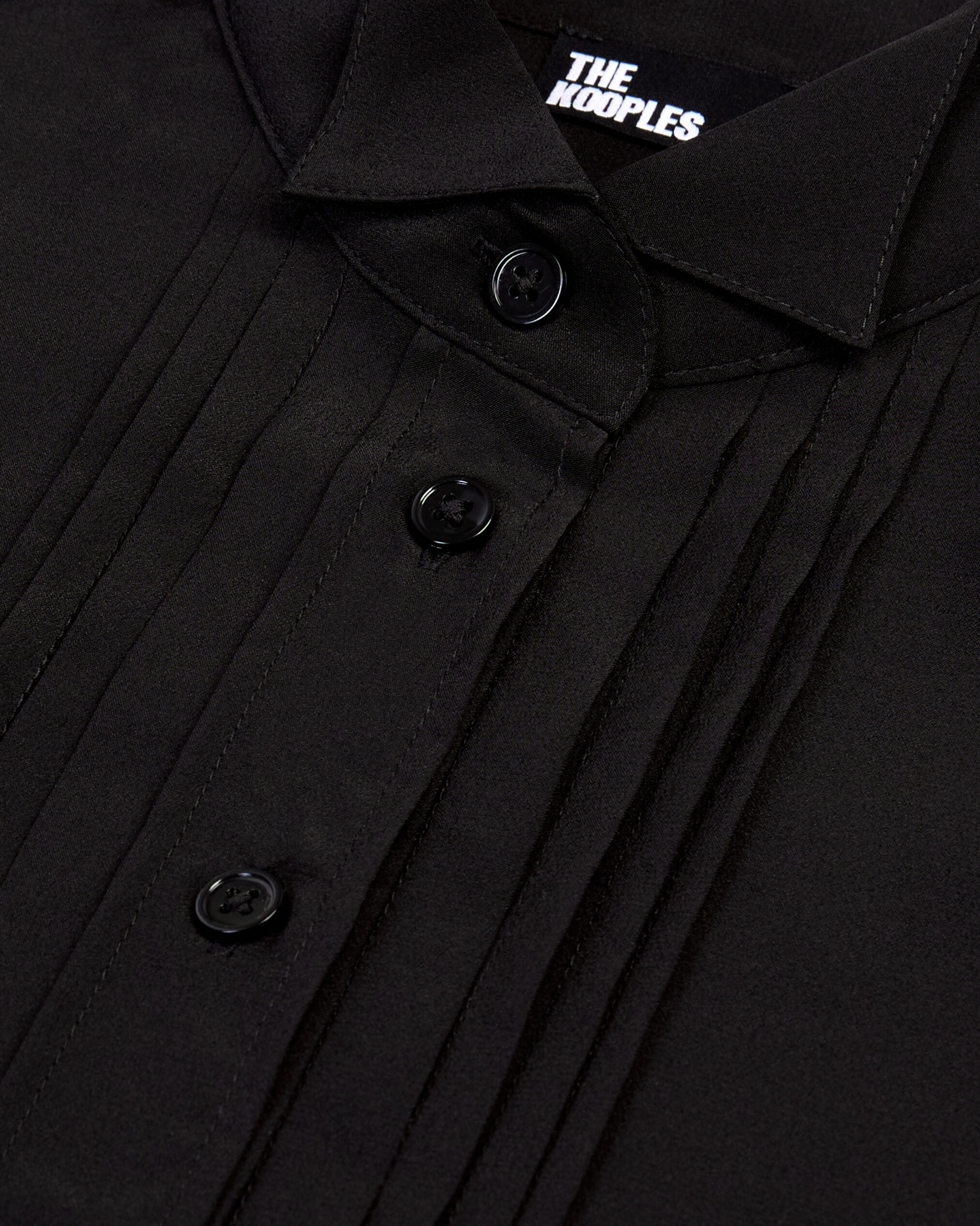 The kooples pleated shirt dress 2025