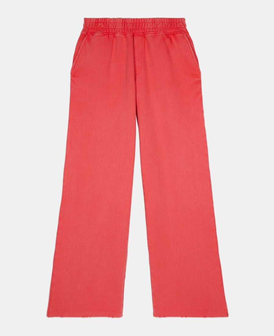 The Kooples DAMEN RUBIS rote jogginghose mit logo