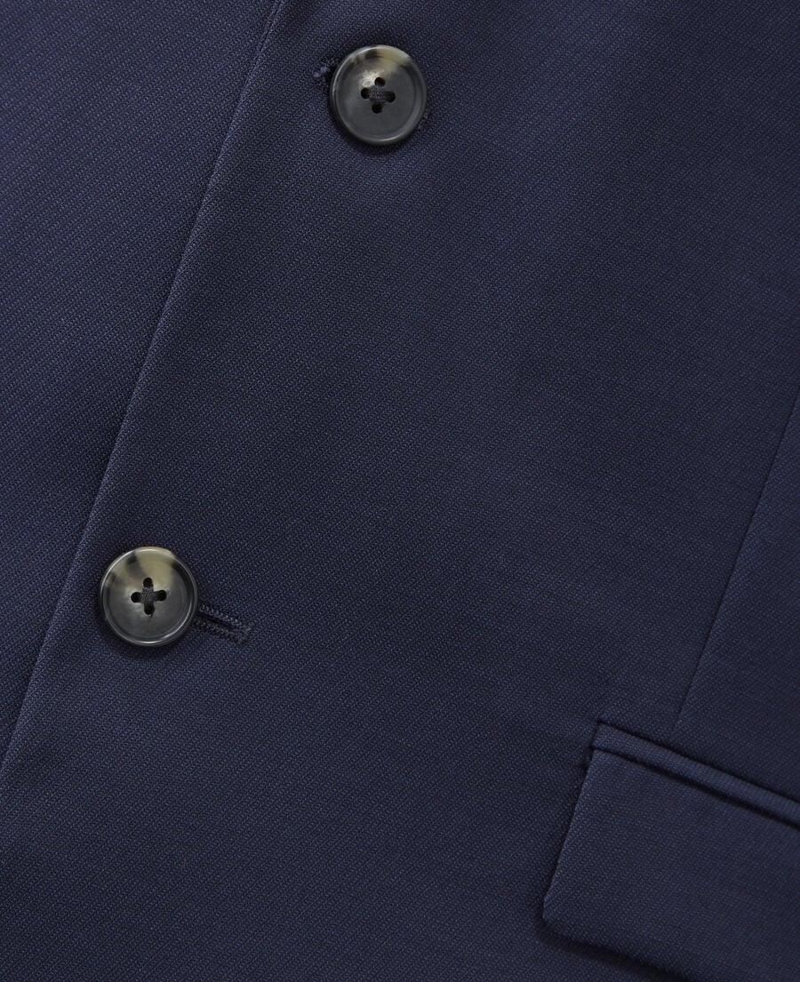 The Kooples H NAVY suit jacket in wool