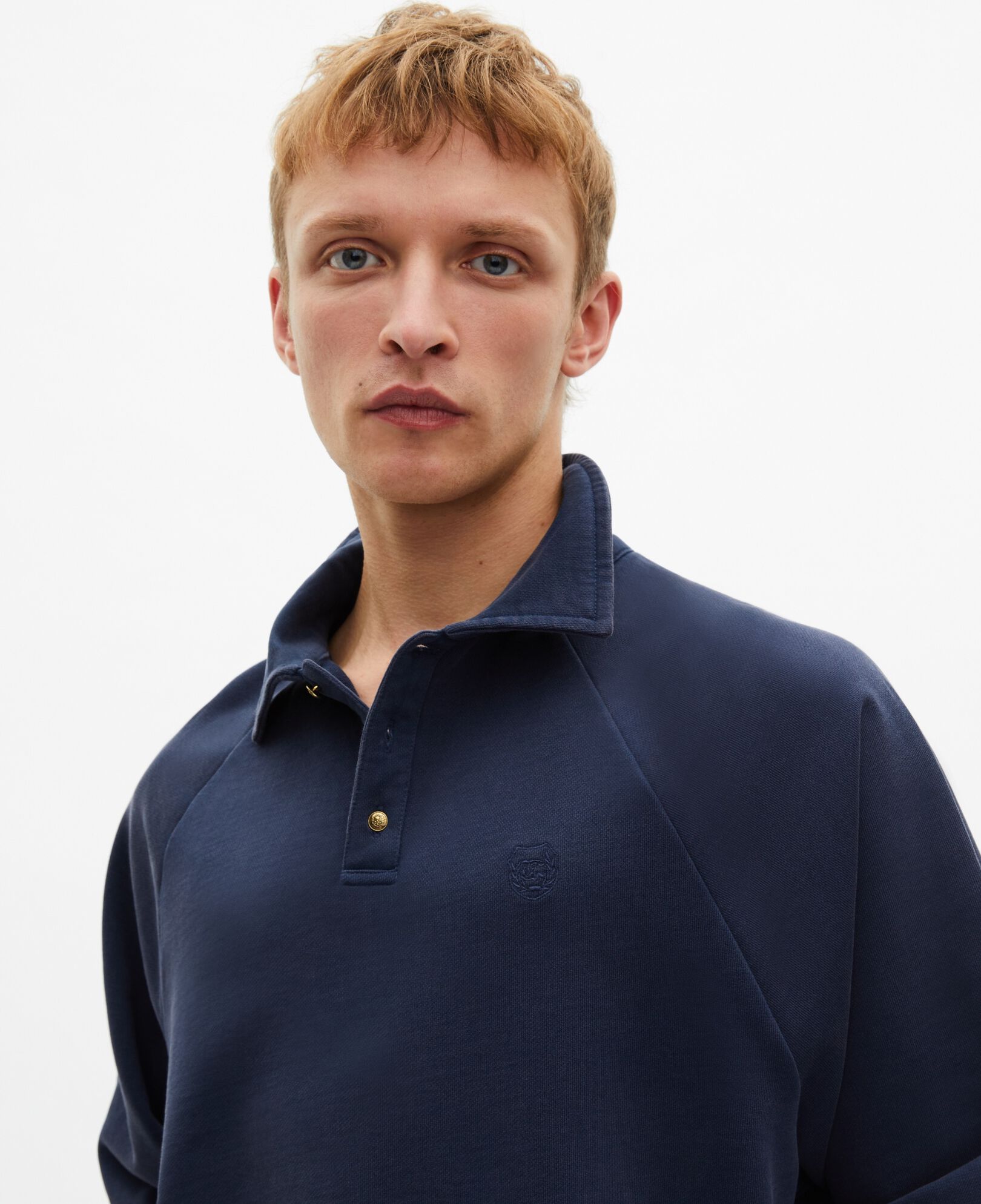 The Kooples MEN DARK NAVY navy sweatshirt